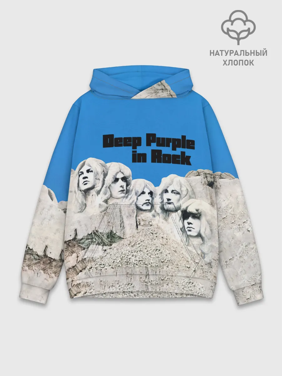 Худи мужской база хлопок / Deep Purple in Rock