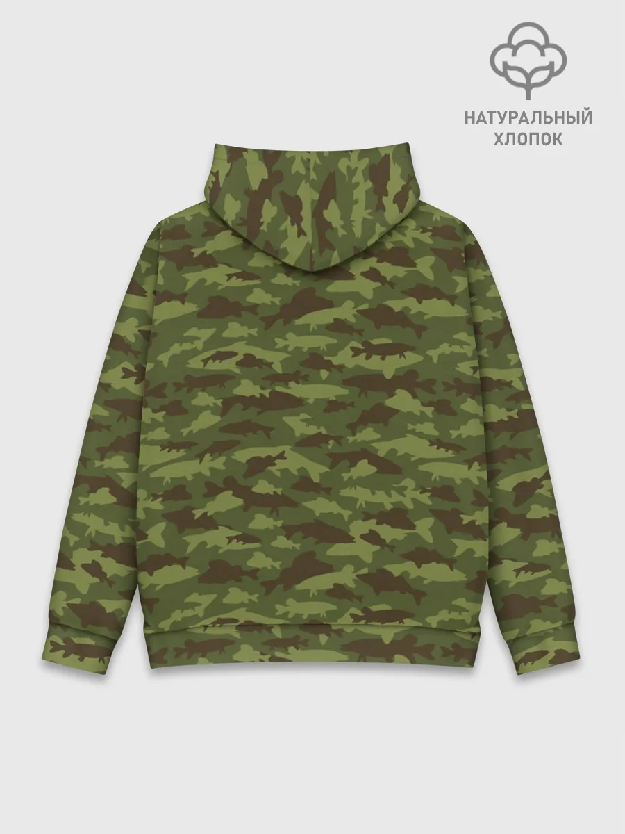 Худи мужской база хлопок / Рыбак