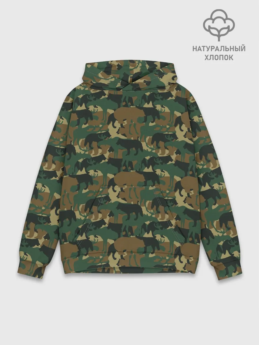 Худи мужской база хлопок / Охотник