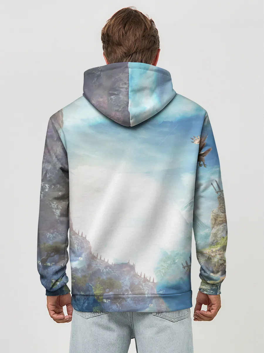 Худи мужской база хлопок / Воинственная Кассандра