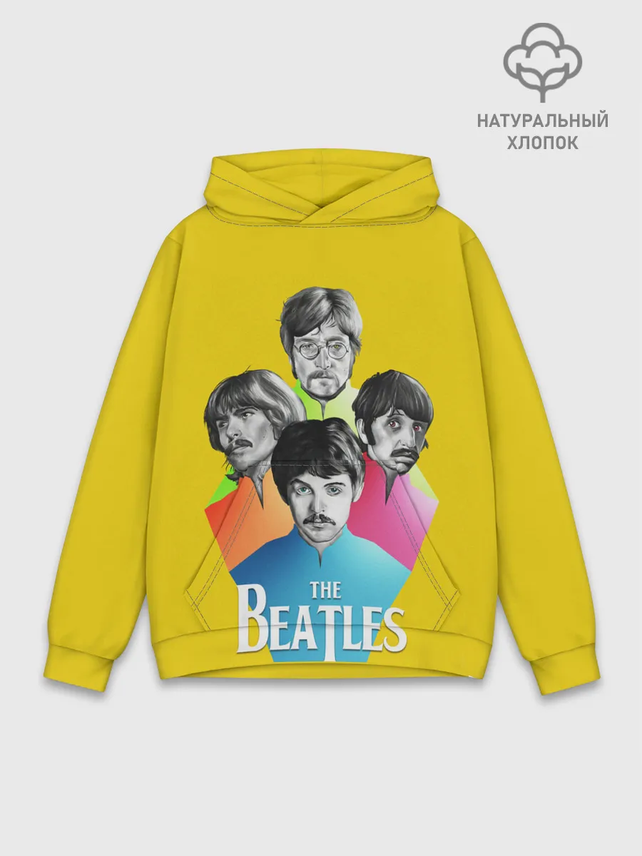 Худи мужской база хлопок / Банда Битлов