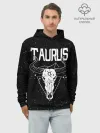 Худи мужской база хлопок / Dark Taurus