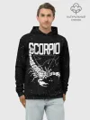 Худи мужской база хлопок / Dark Scorpio