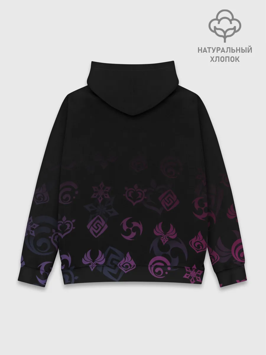 Худи мужской база хлопок / Ноэлль / Genshin Impact