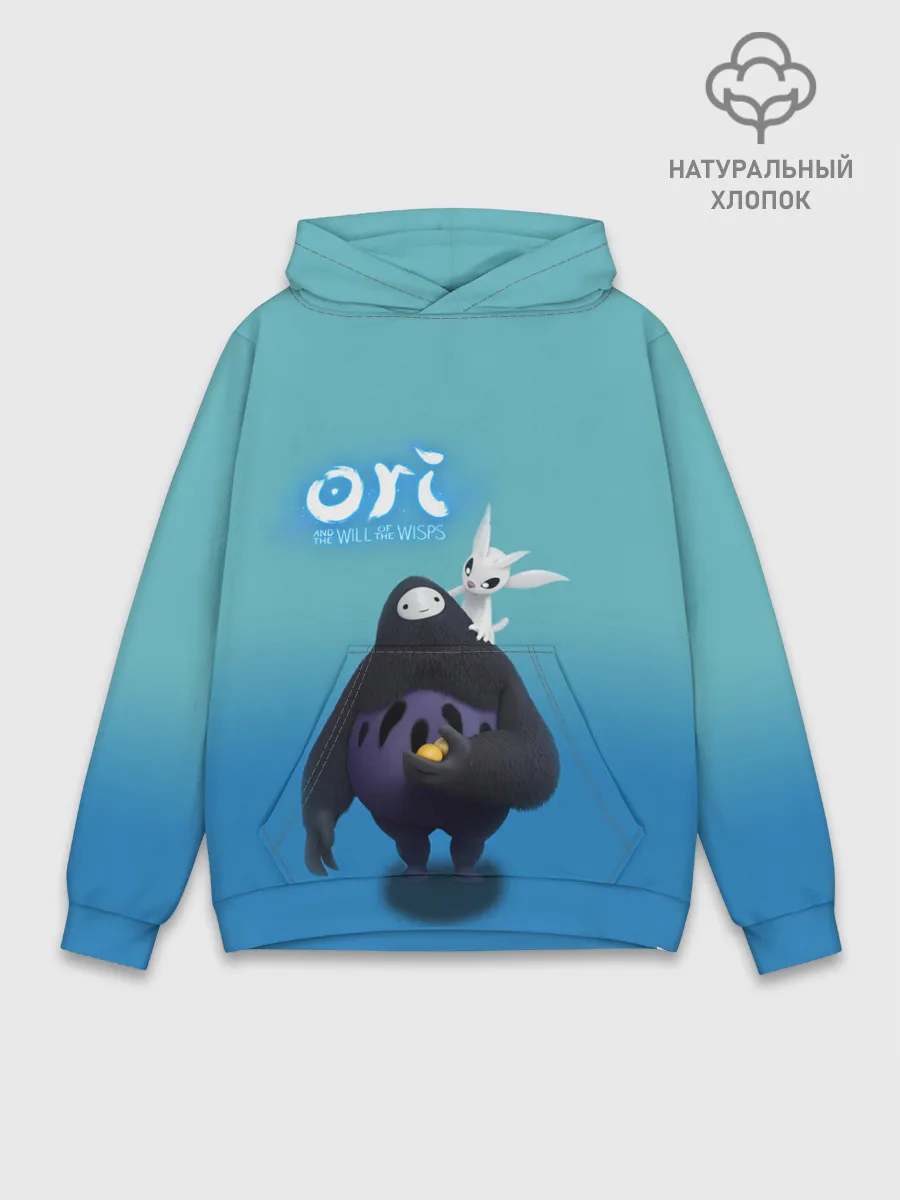 Худи мужской база хлопок / Naru и Ori | Нару and Ori