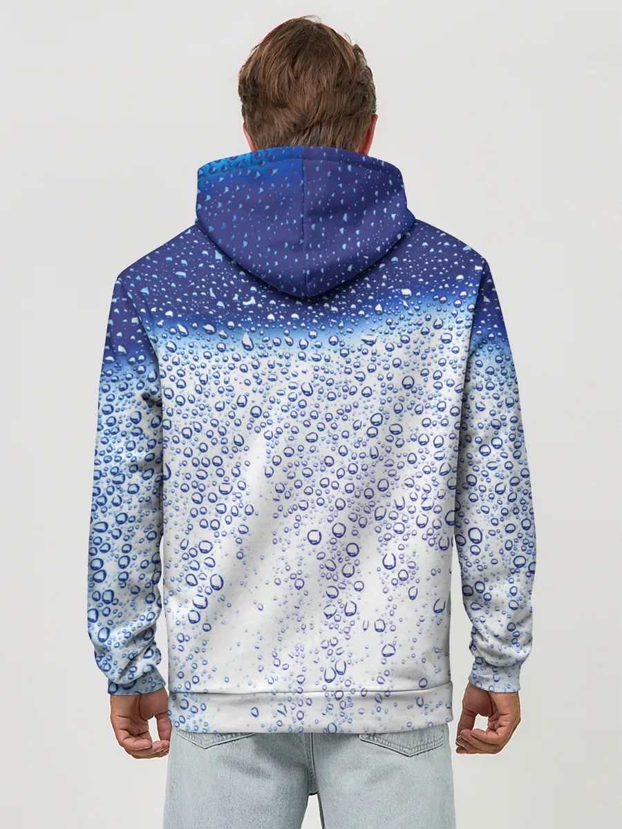 Худи мужской база хлопок / После дождя