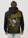 Худи мужской база хлопок / Pittsburgh Penguins на спине