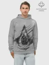 Худи мужской база хлопок / Знак Ассасинов