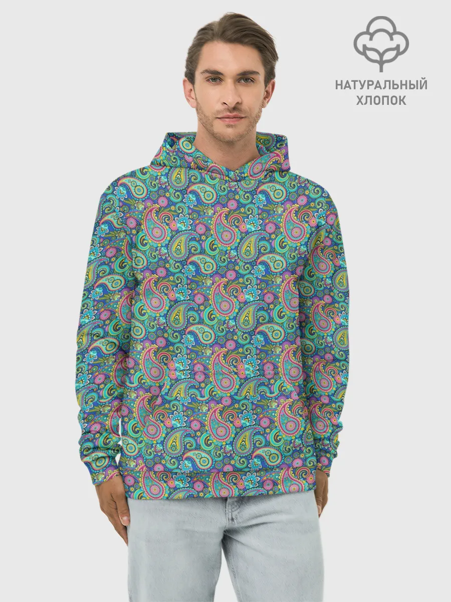 Худи мужской база хлопок / Стиль Турецких Огурцов