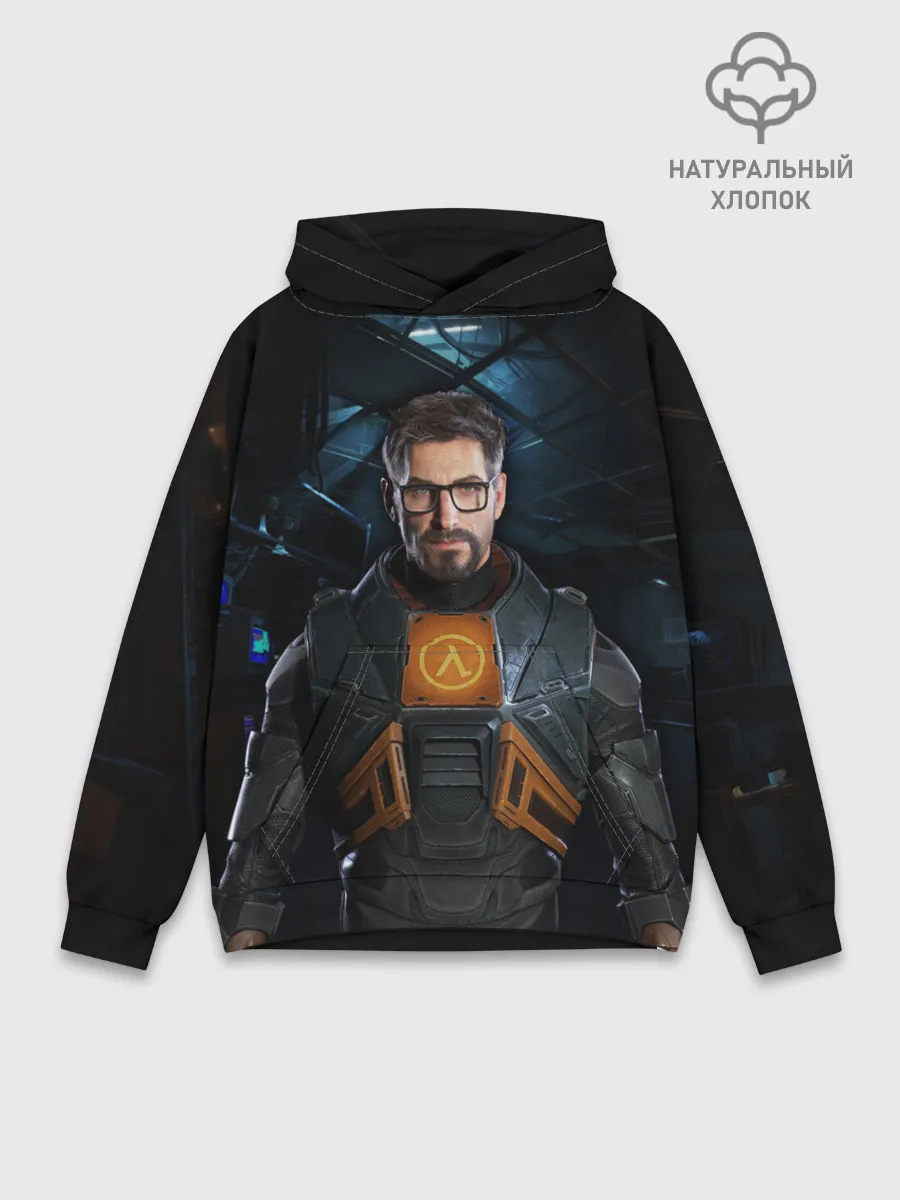 Худи мужской база хлопок / HL Alyx