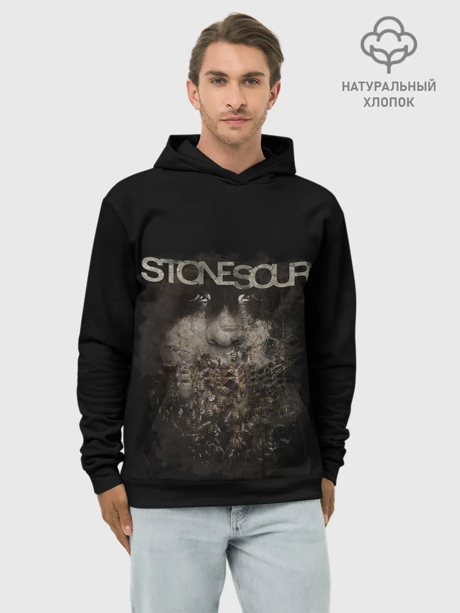 Худи мужской база хлопок / Stone Sour Art