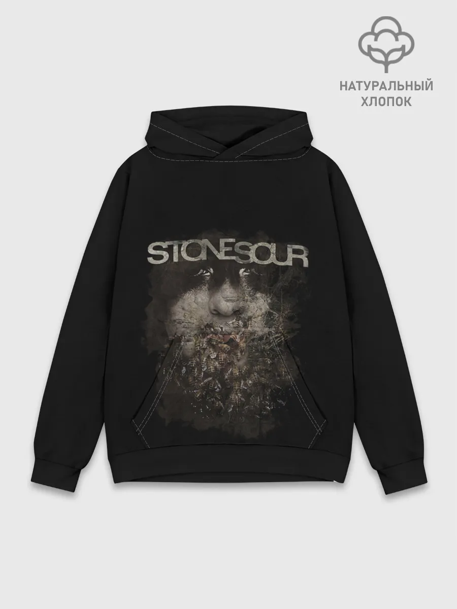 Худи мужской база хлопок / Stone Sour Art