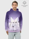 Худи мужской база хлопок / BTS. Purple