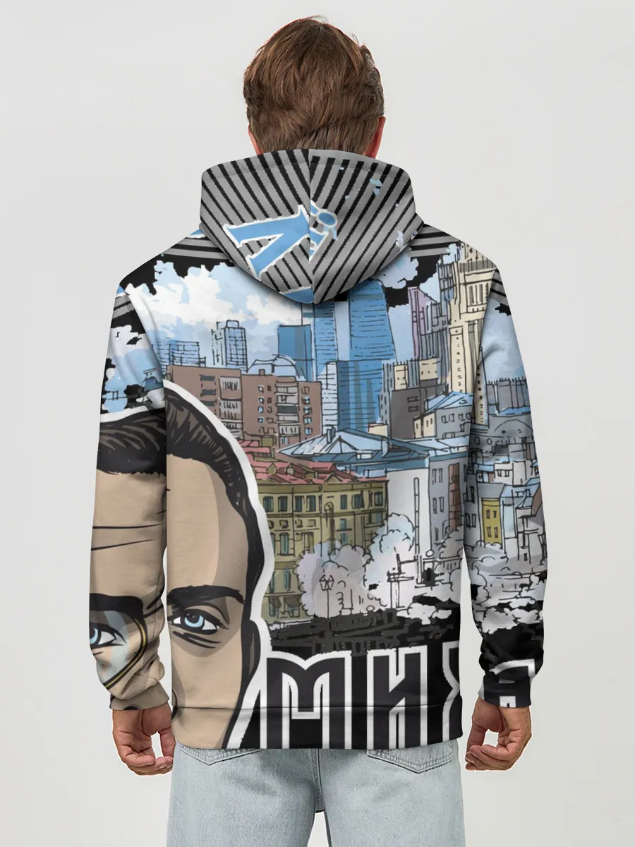 Худи мужской база хлопок / Булгаков. Высокие мысли