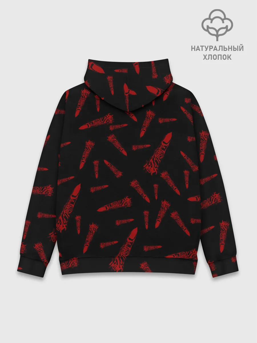 Худи мужской база хлопок / Итадори пальцы Магическая битва
