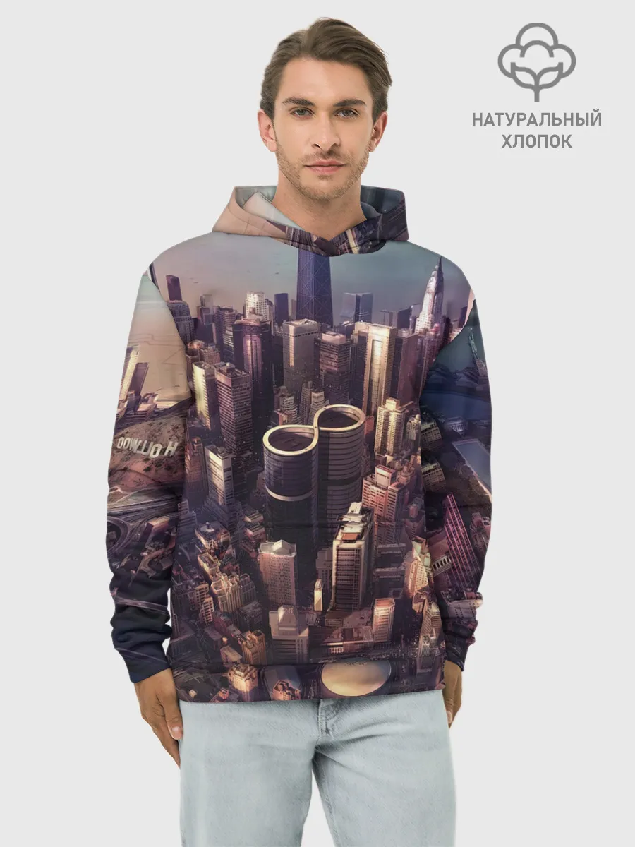 Худи мужской база хлопок / Sonic Highways - Foo Fighters