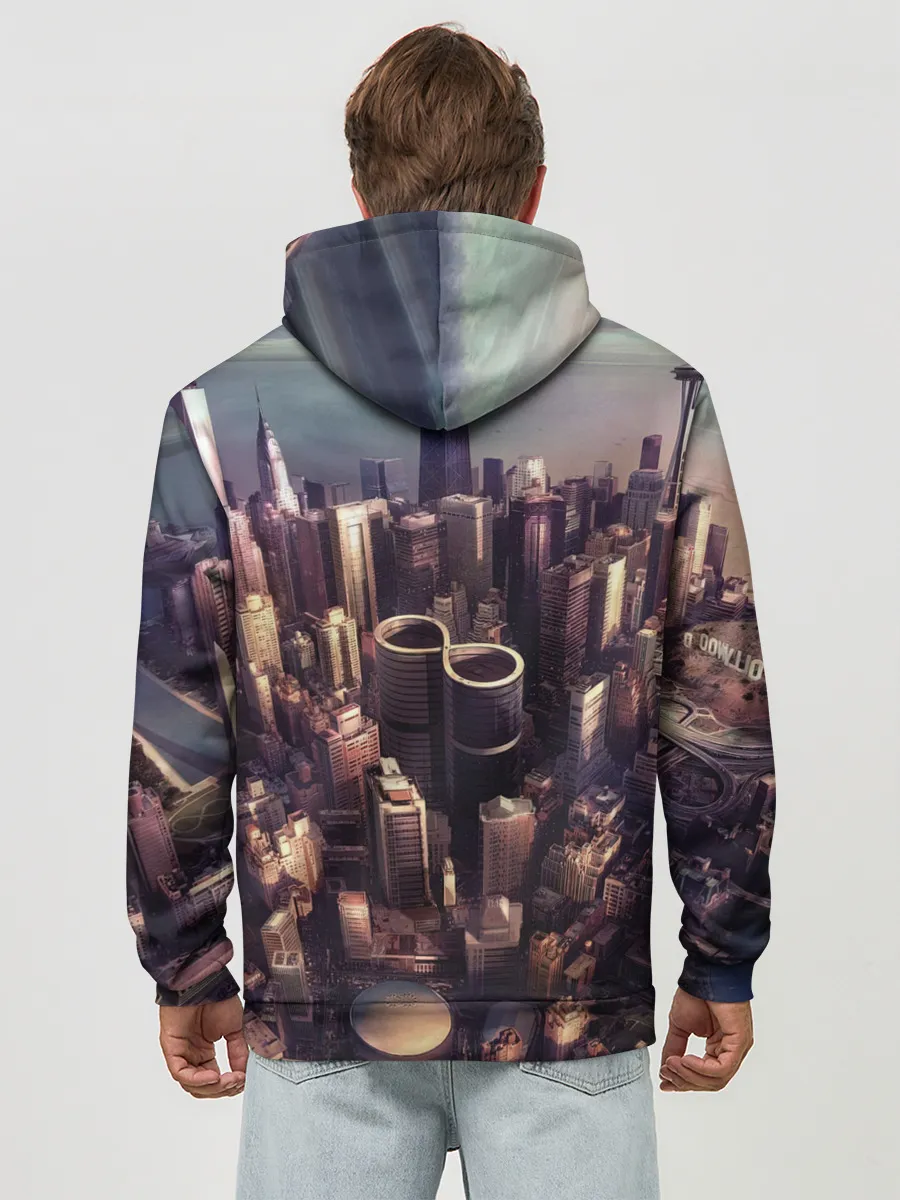 Худи мужской база хлопок / Sonic Highways - Foo Fighters