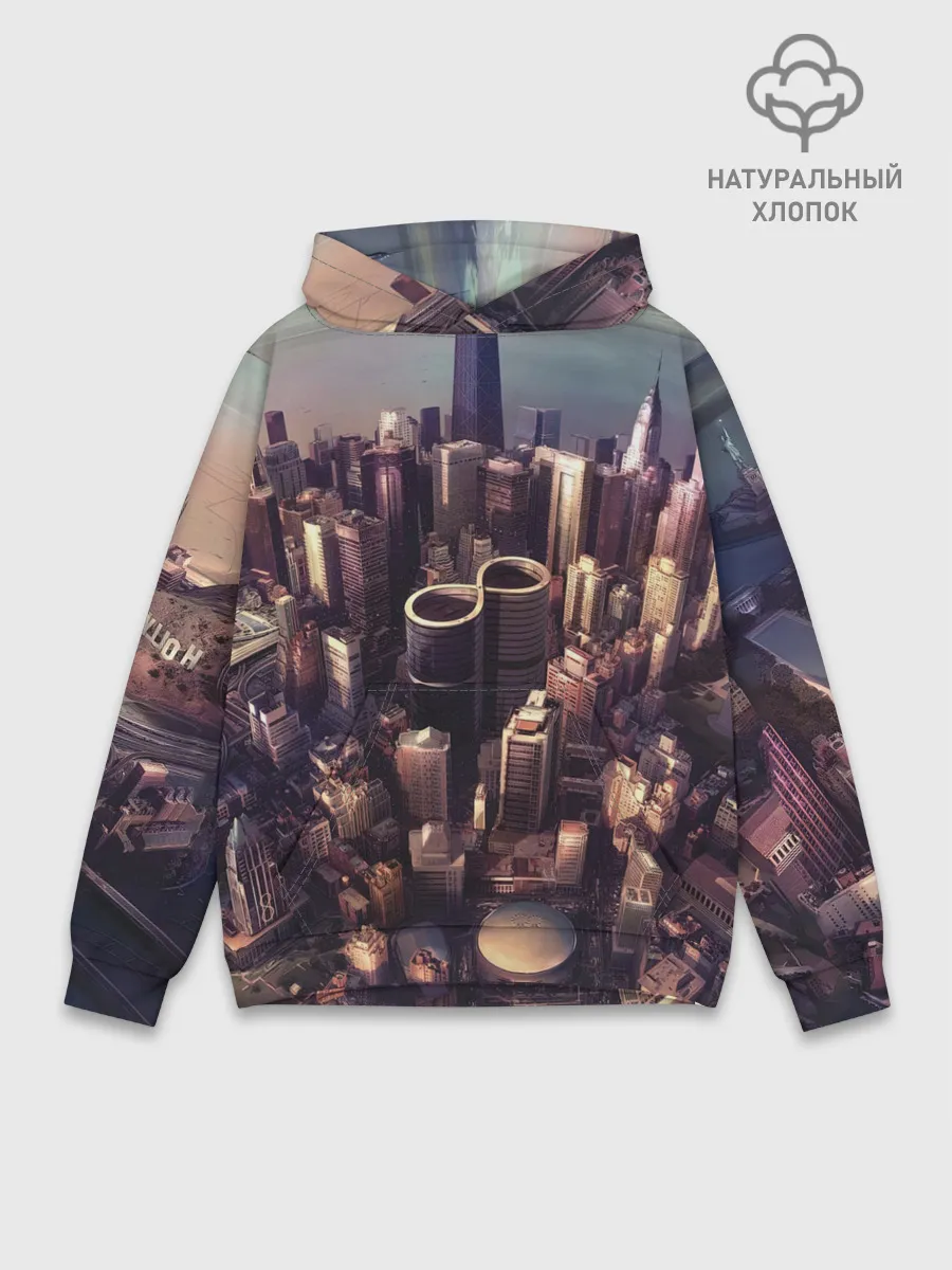 Худи мужской база хлопок / Sonic Highways - Foo Fighters