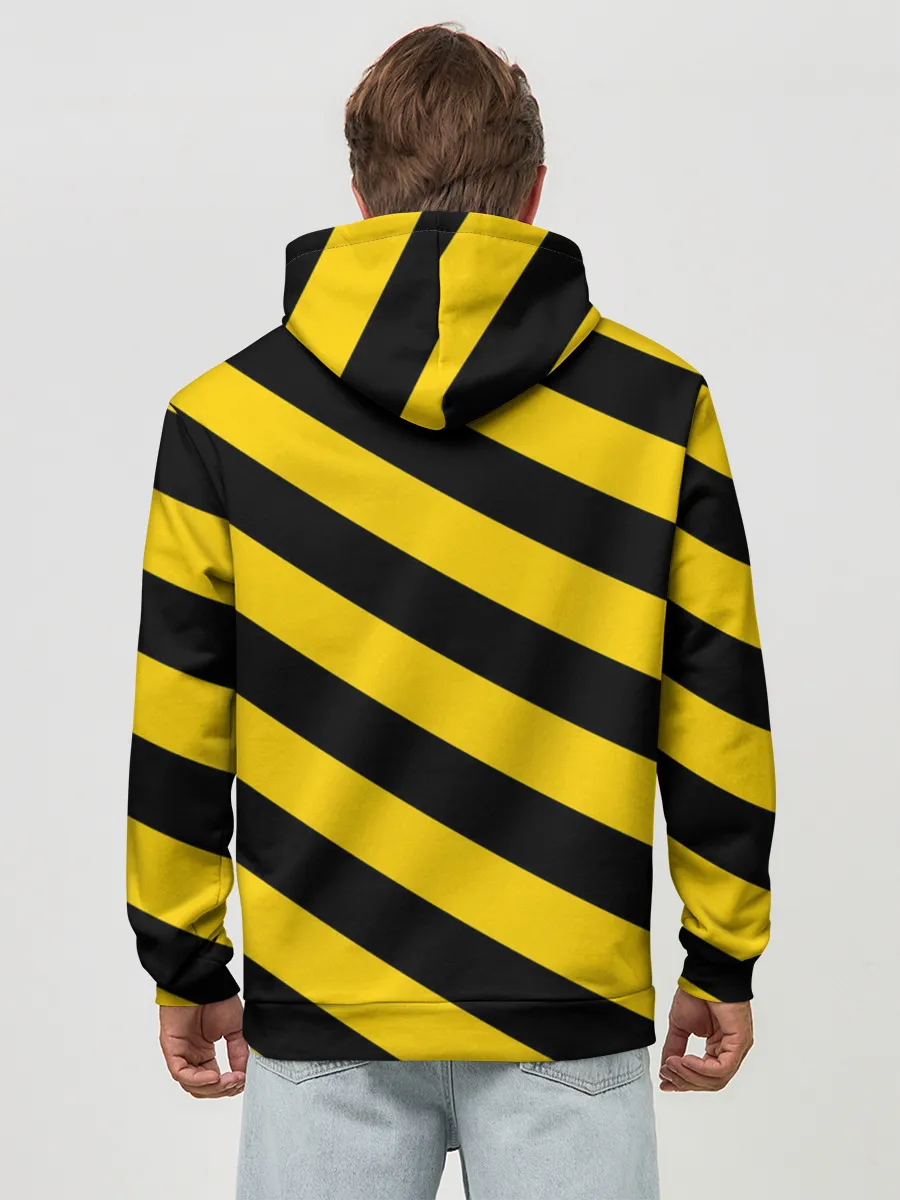 Худи мужской база хлопок / Нечисть с красным глазом