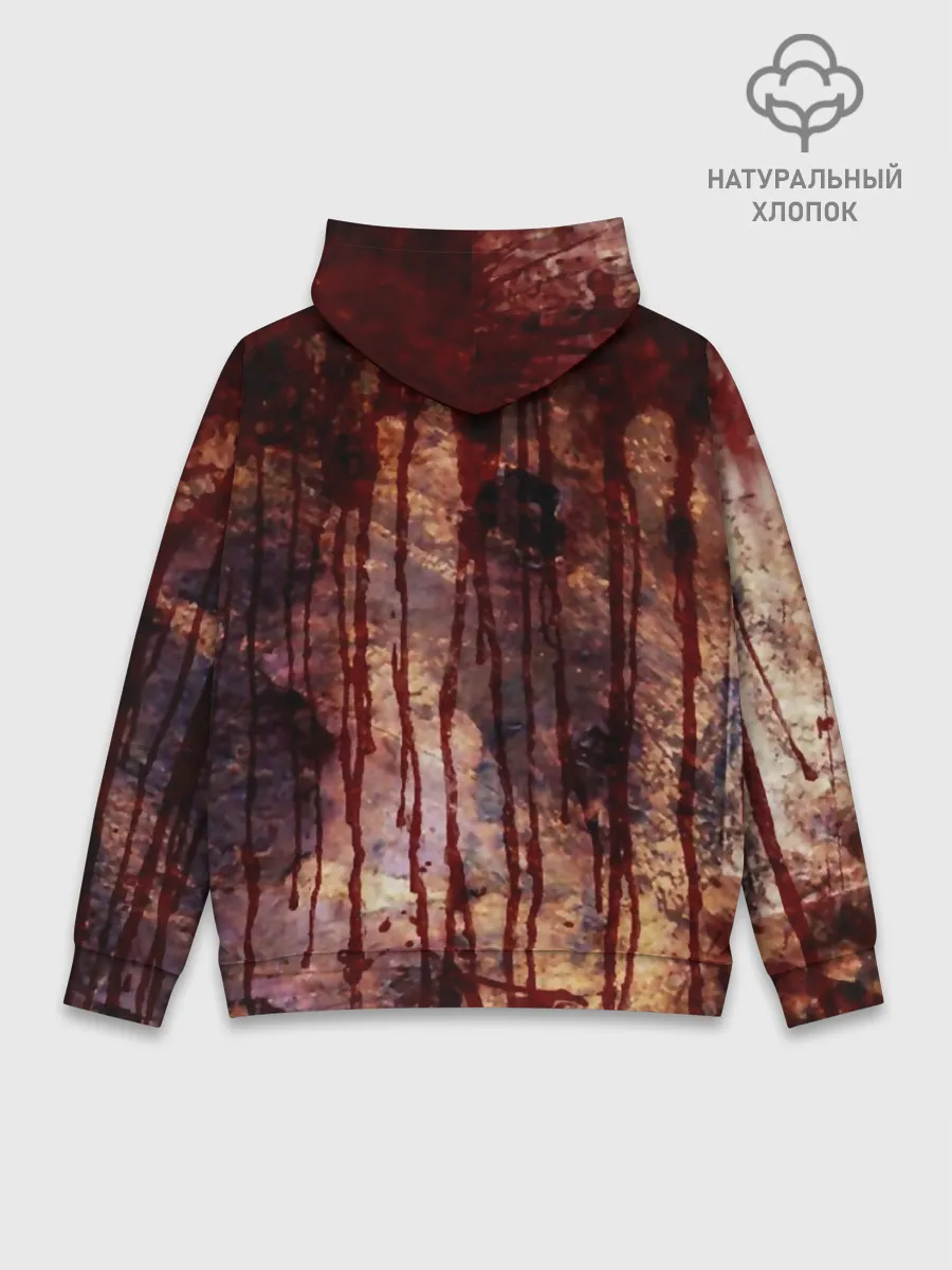 Худи мужской база хлопок / Самый страшный клоун