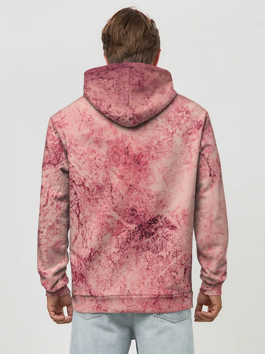 Худи мужской база хлопок / Свирепый Луффи