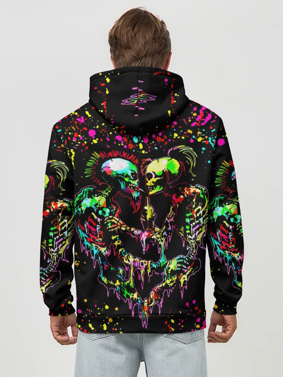 Худи мужской база хлопок / Адская любовь