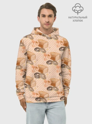 Худи мужской база хлопок / Хлебобулочные изделия