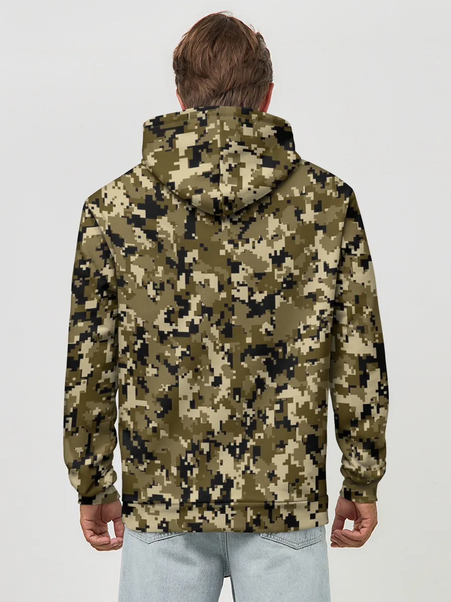 Худи мужской база хлопок / Домашний танкист