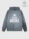 Худи мужской база хлопок / Алан Уэйк: Полнолуние