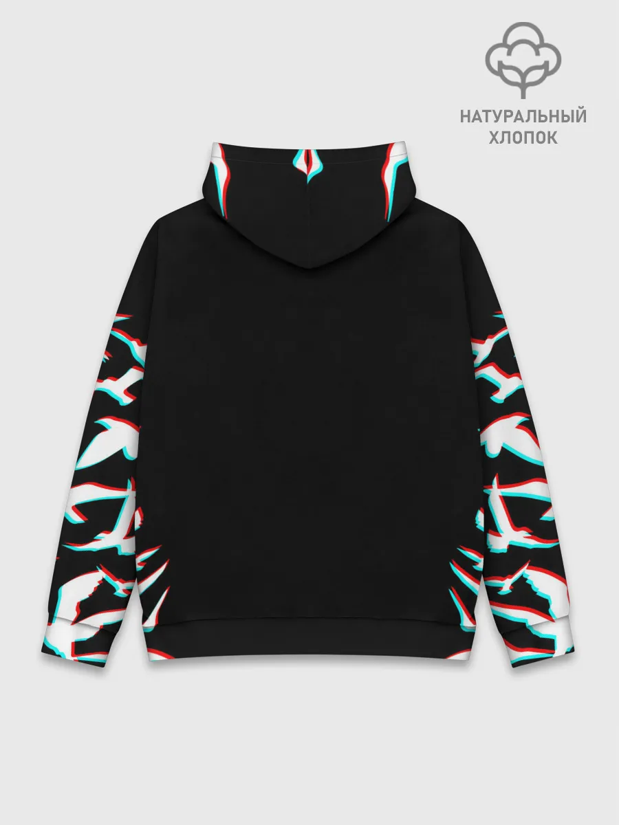 Худи мужской база хлопок / Alan Wake Glitch