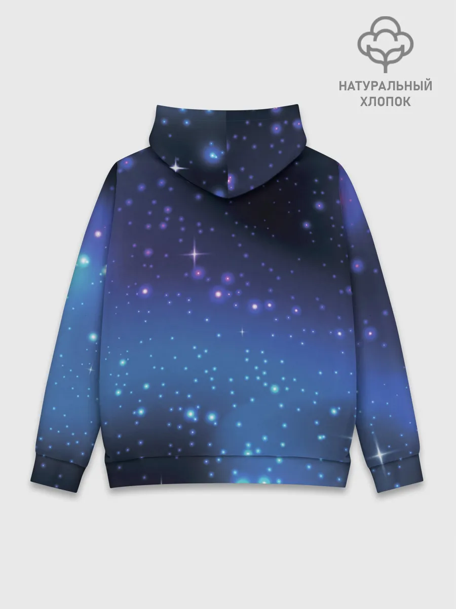 Худи мужской база хлопок / Водолей / Aquarius, Знак зодиака