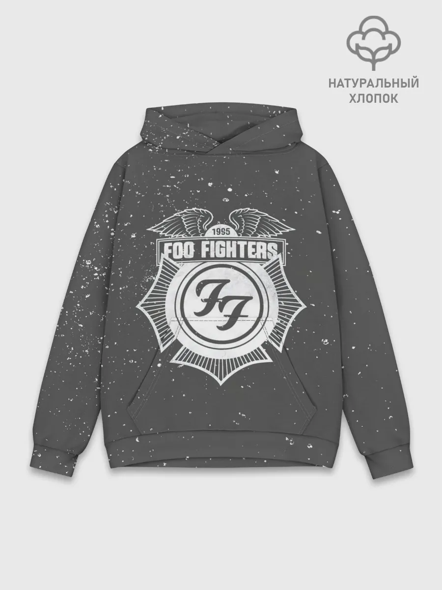 Худи мужской база хлопок / Foo Fighters 1995 FF
