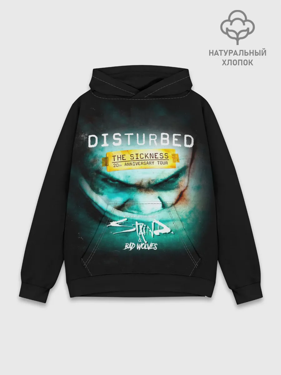 Худи мужской база хлопок / The Sickness - Disturbed