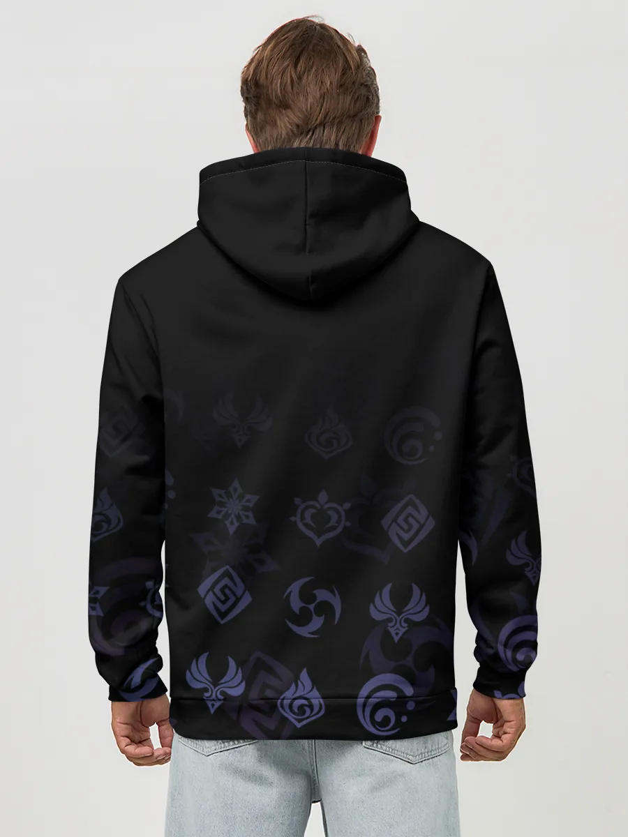 Худи мужской база хлопок / Гань Юй / Genshin Impact