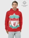 Худи мужской база хлопок / F.C. LIVERPOOL
