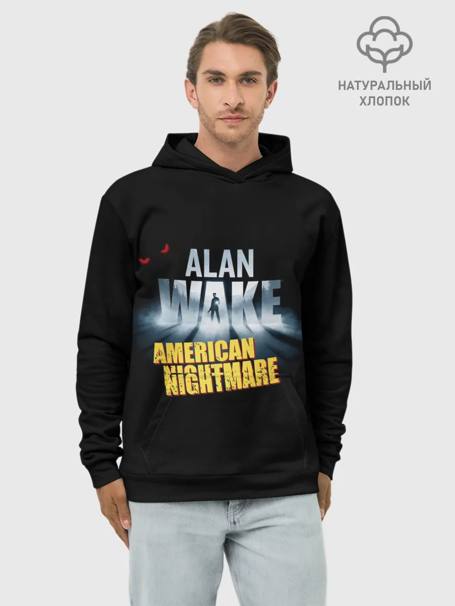 Худи мужской база хлопок / Alan Wake триллер