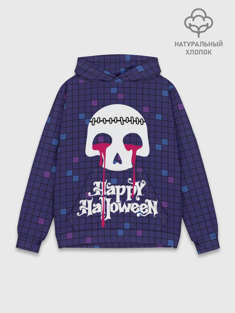 Худи мужской база хлопок / Кровавые слёзы зомби