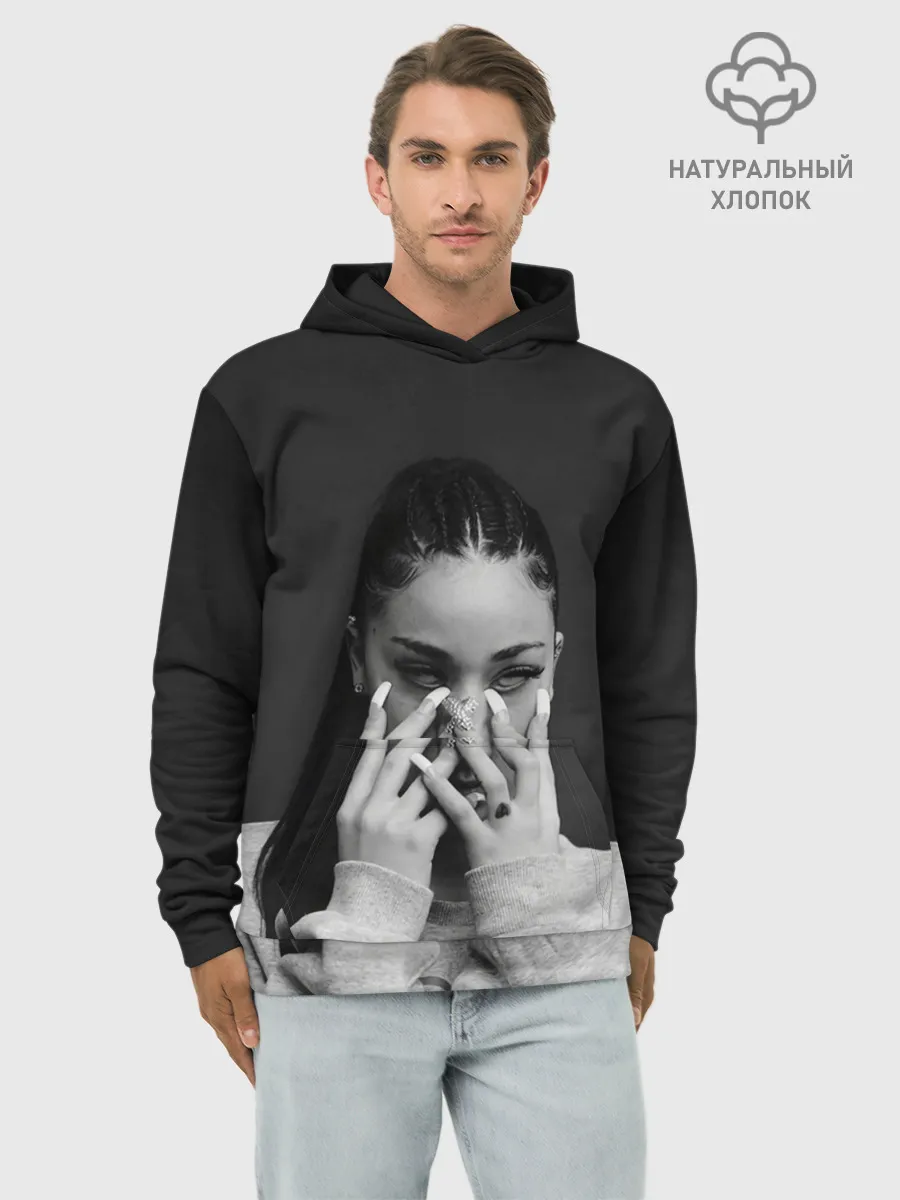 Худи мужской база хлопок / Бхад спряталась