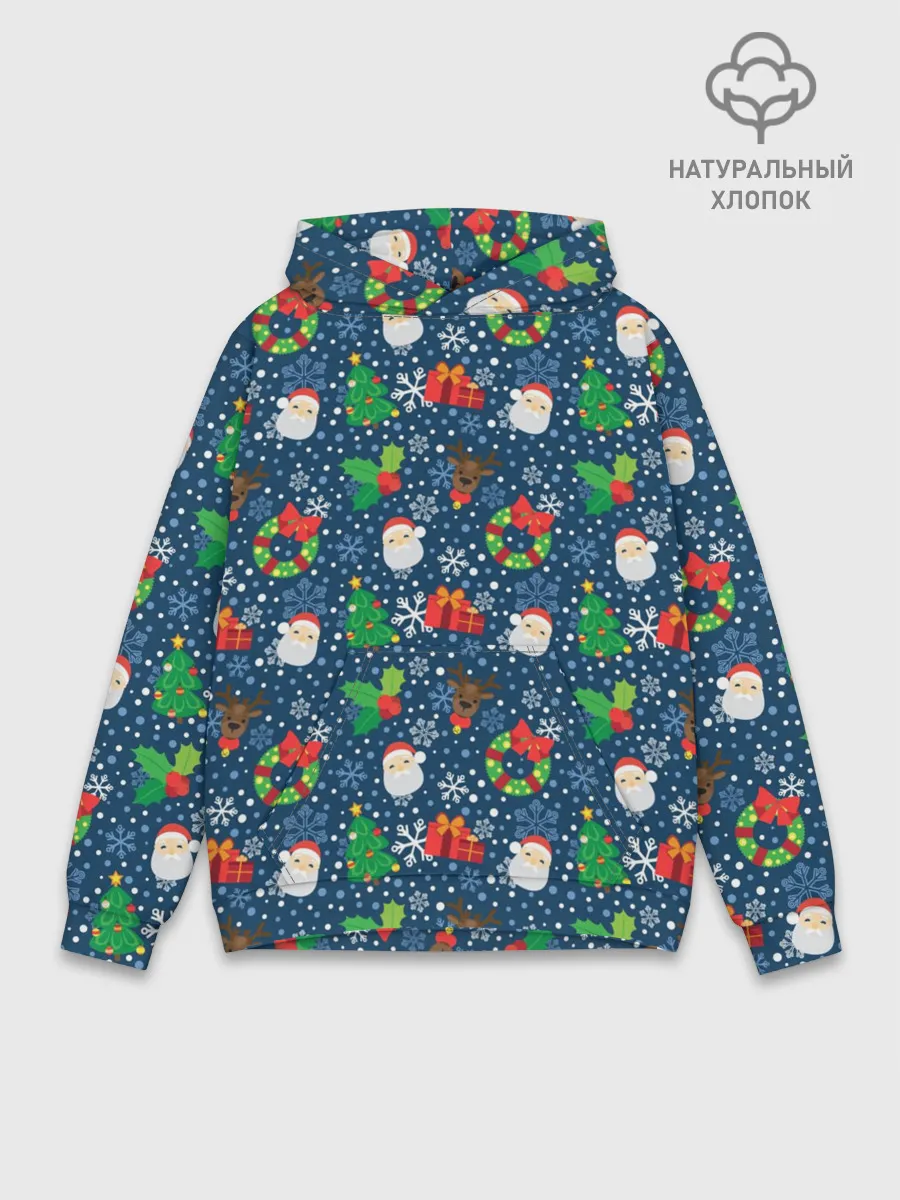 Худи мужской база хлопок / Праздник