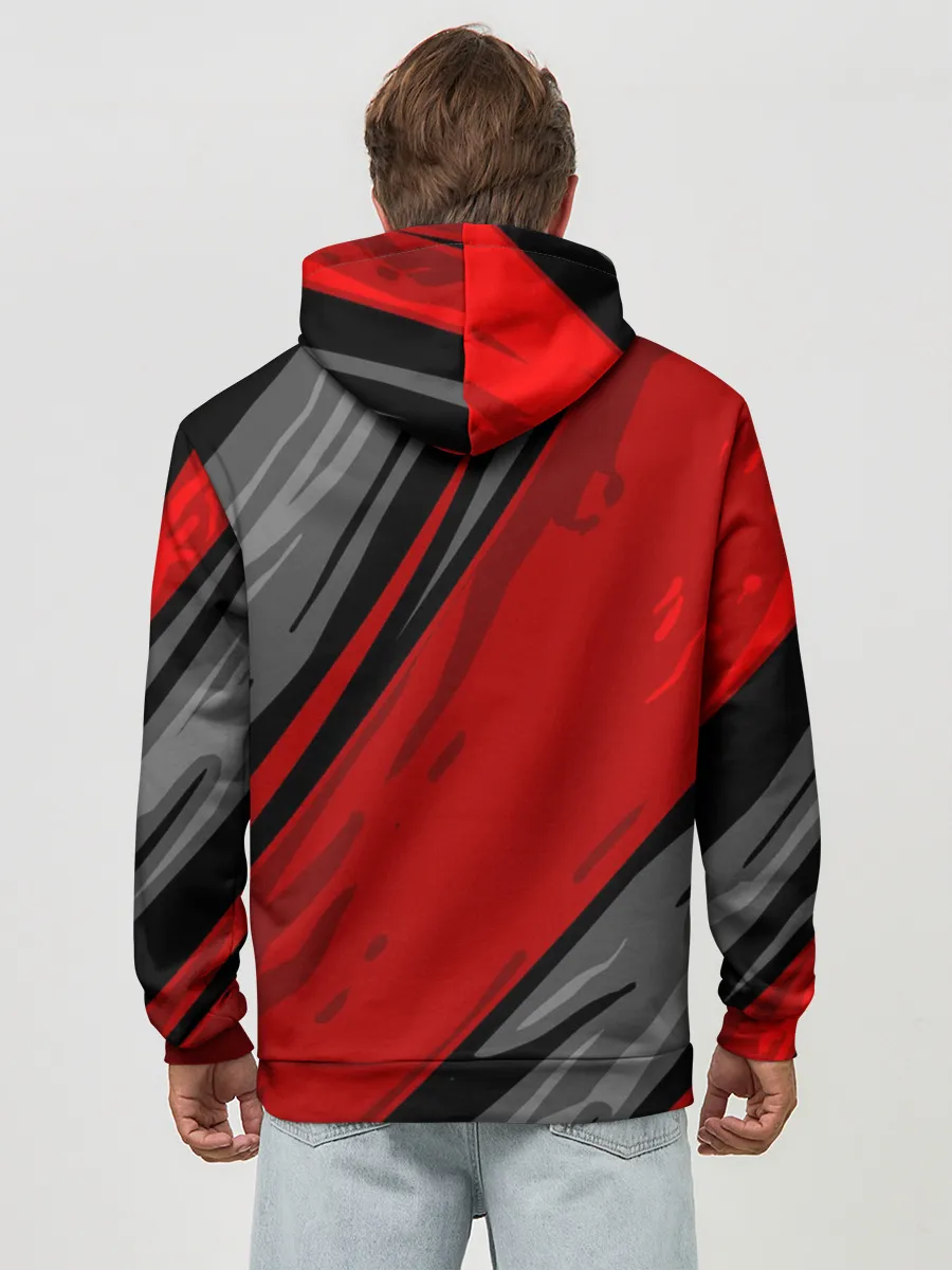 Худи мужской база хлопок / Сиомбиотический стиль