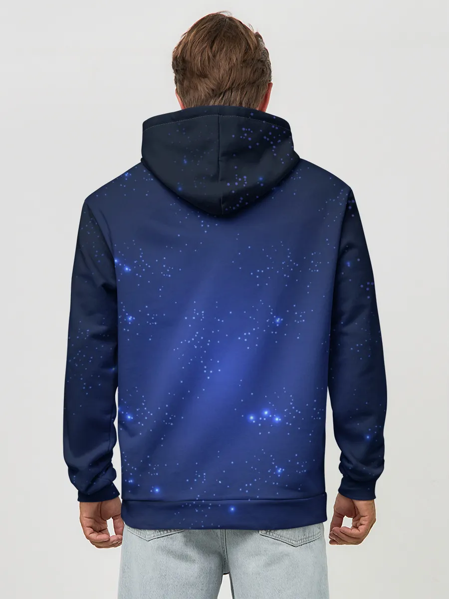 Худи мужской база хлопок / Знак зодиака - Весы