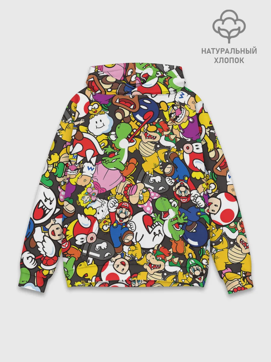 Худи мужской база хлопок / Mrio ALLSTARS