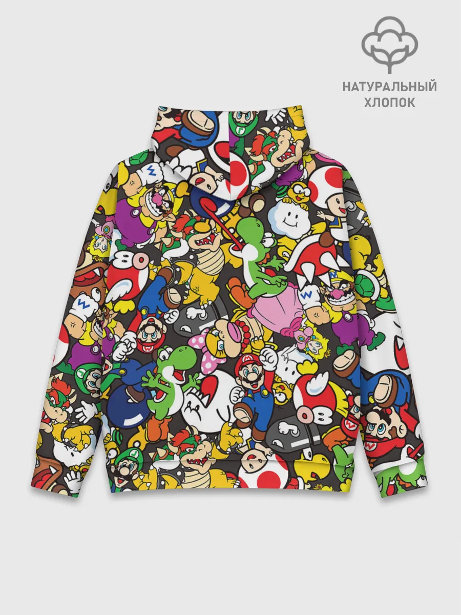 Худи мужской база хлопок / Mrio ALLSTARS