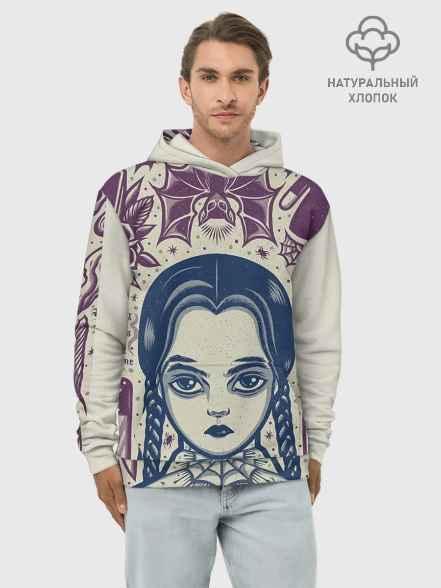 Худи мужской база хлопок / THE ADDAMS FAMILY NW2