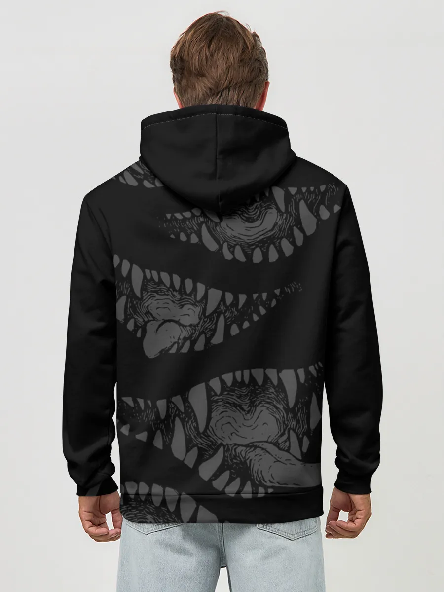 Худи мужской база хлопок / Атака вампиров