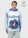 Худи мужской база хлопок / Мона | Геншин Импакт