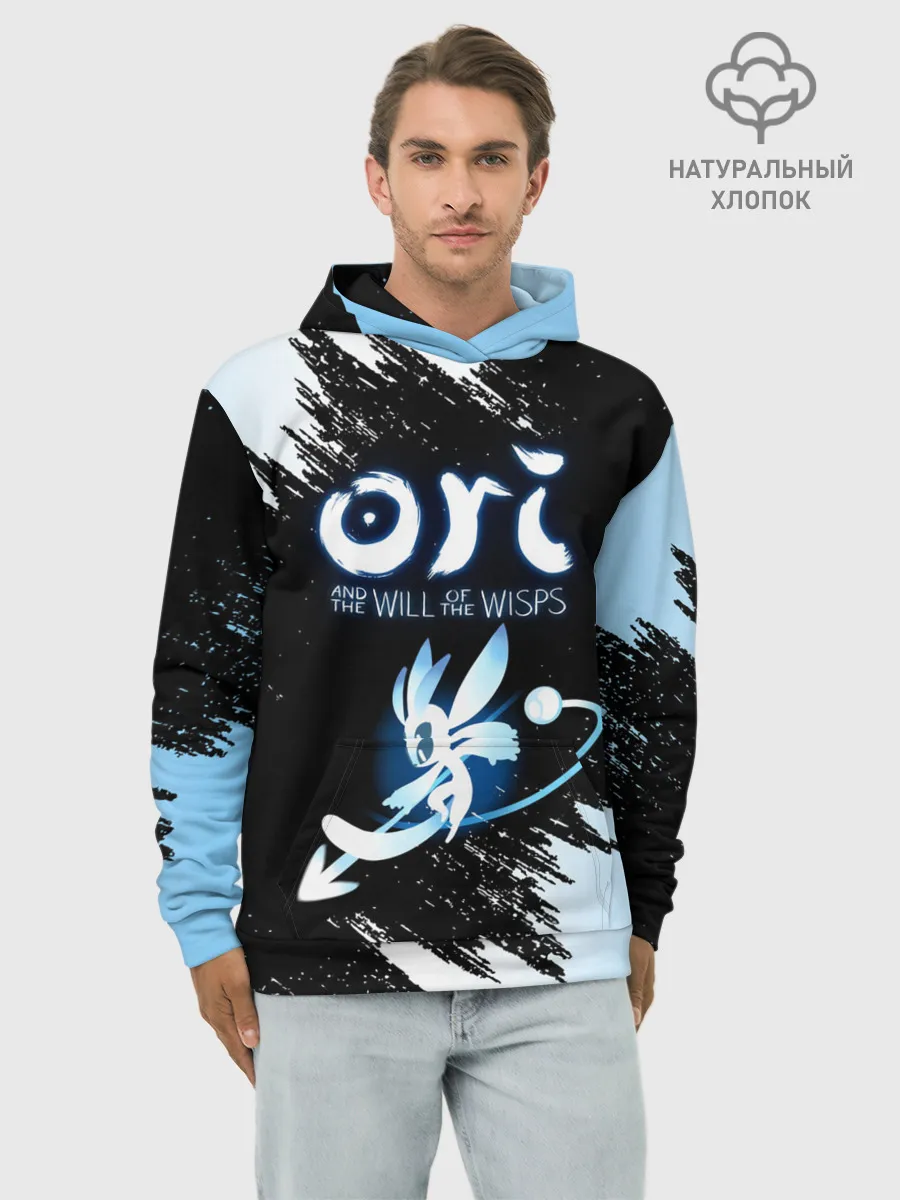 Худи мужской база хлопок / Малыш Ори | Baby Ori