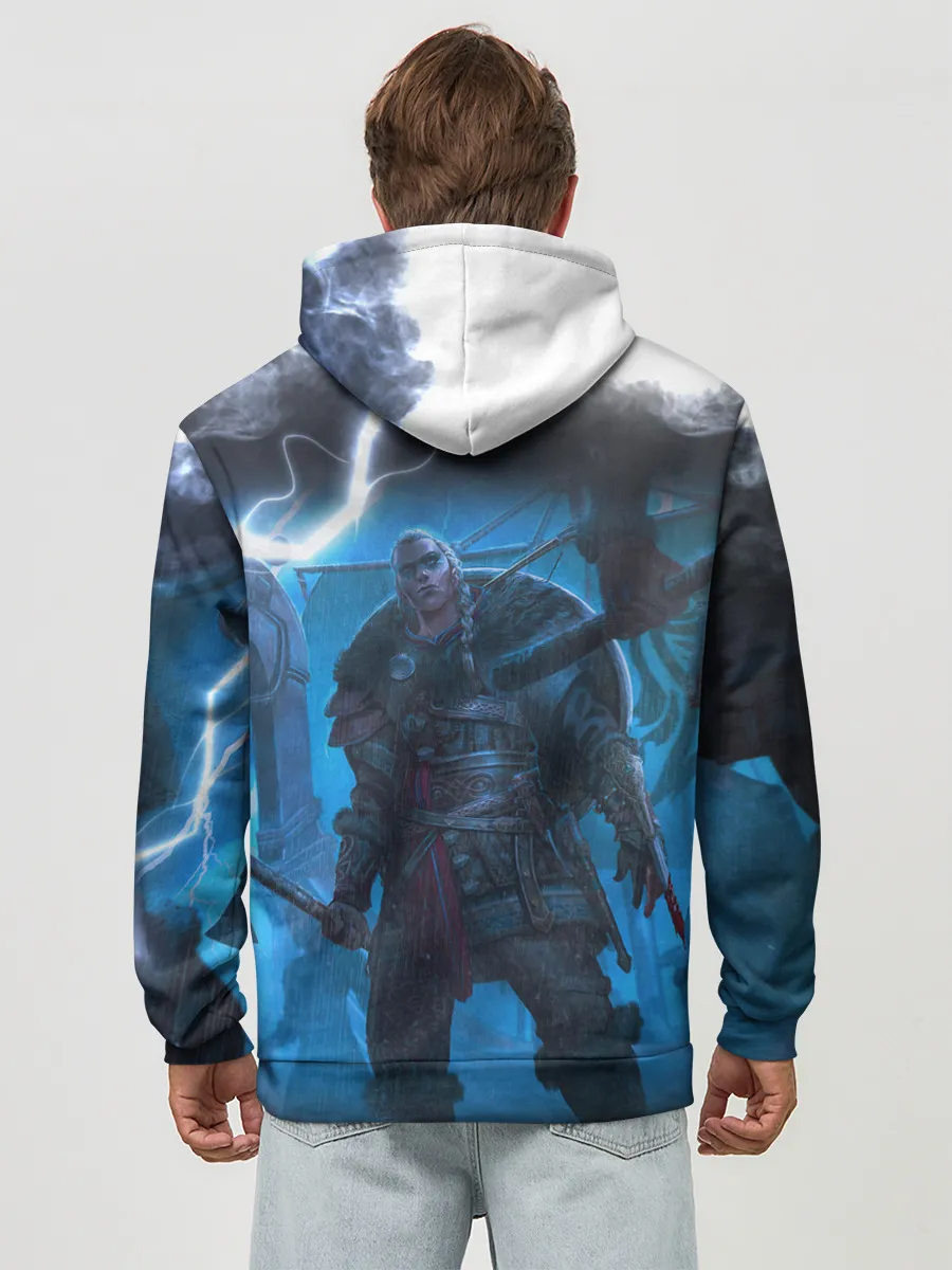 Худи мужской база хлопок / ASSASSINS CREED VALHALLA | ВАЛХАЛЛА