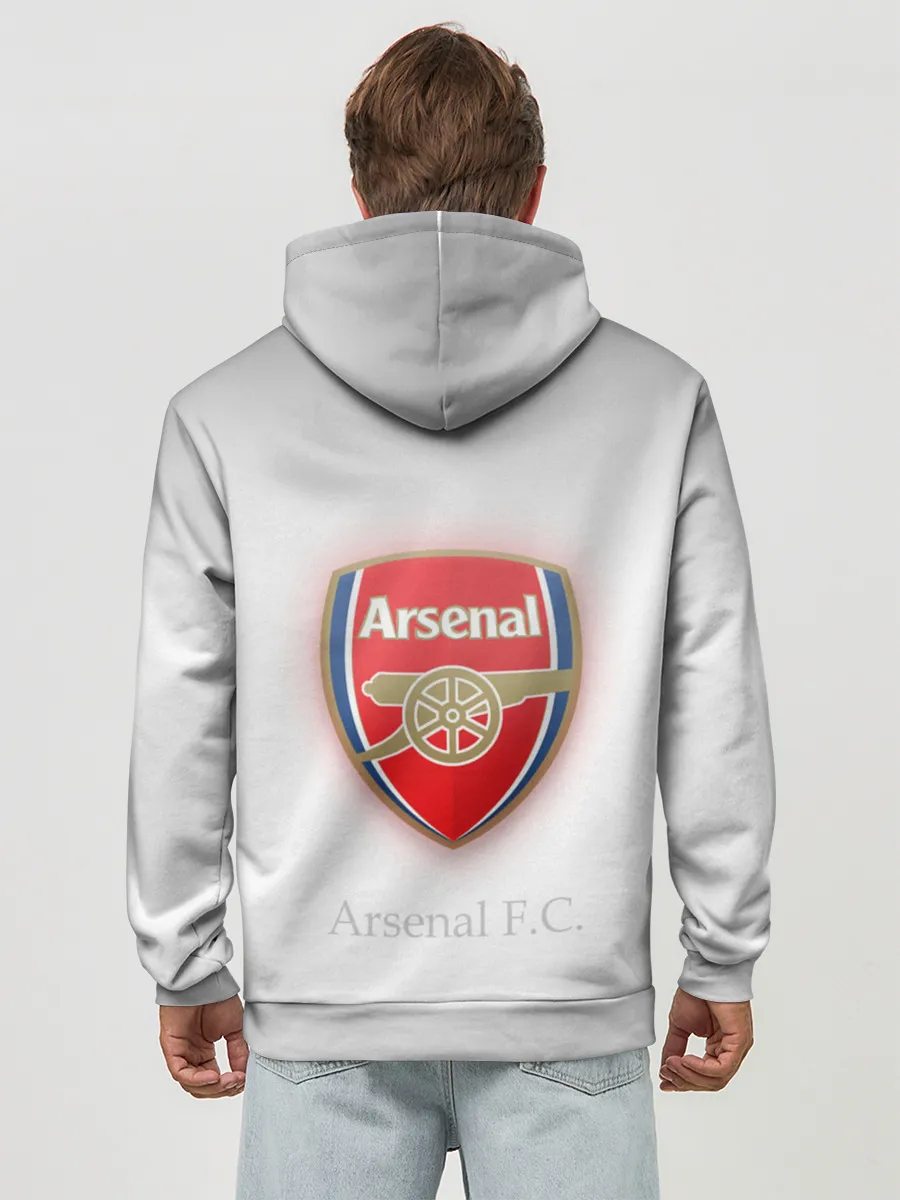 Худи мужской база хлопок / F.C. Arsenal