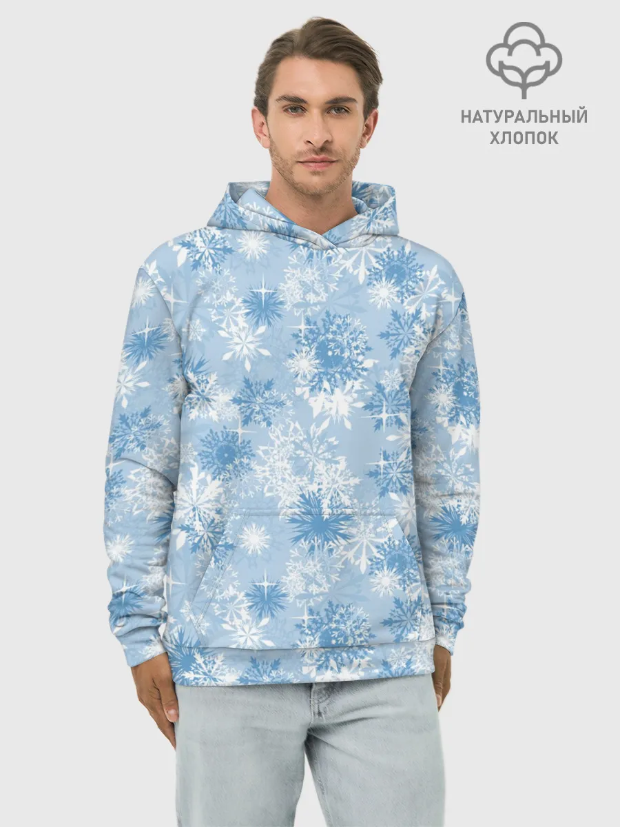 Худи мужской база хлопок / Морозец